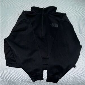 The North Face Black Quarter-Zip Fleece